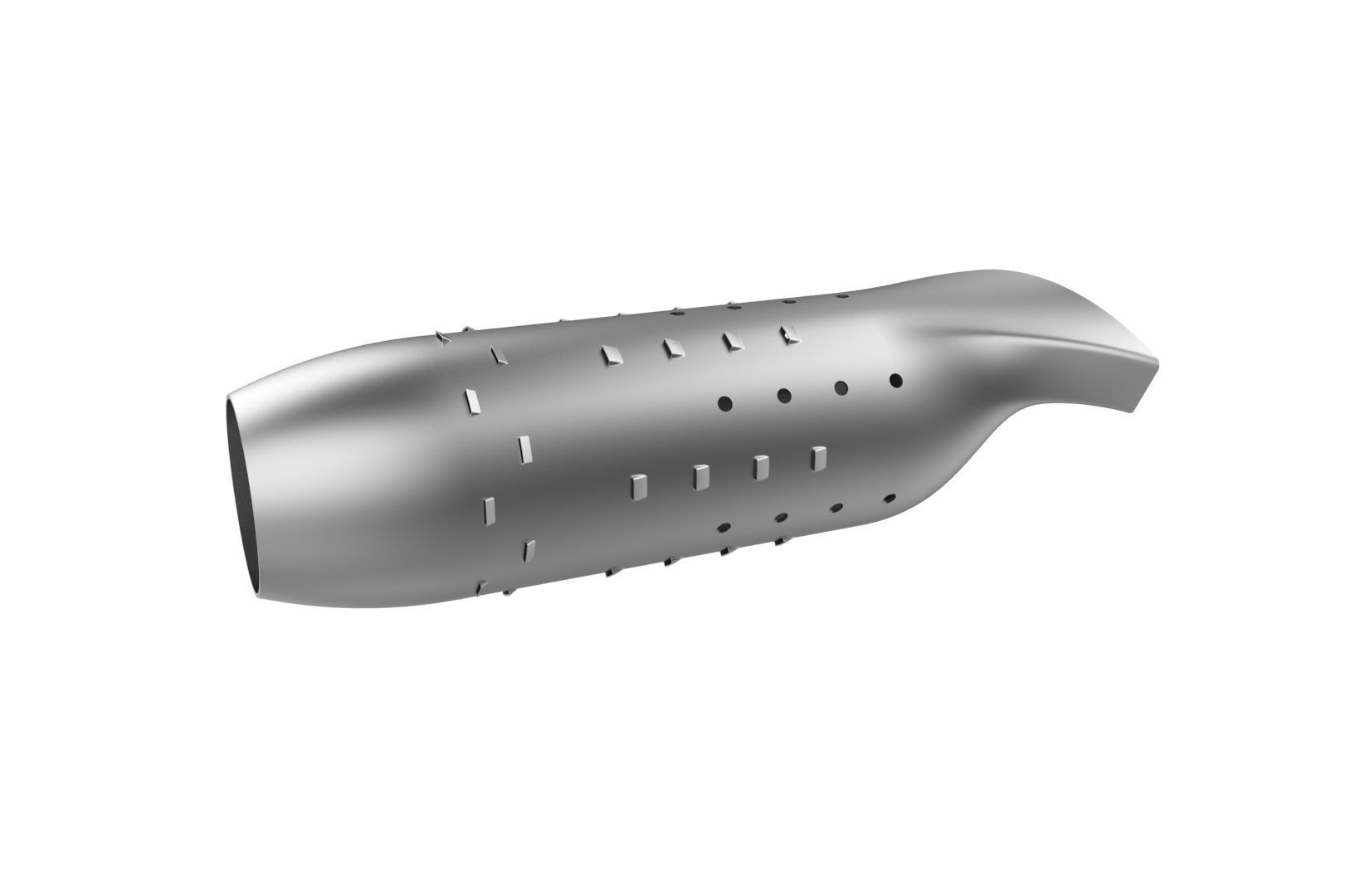 Turbojet engine combustion liner chamber 3D print model_12