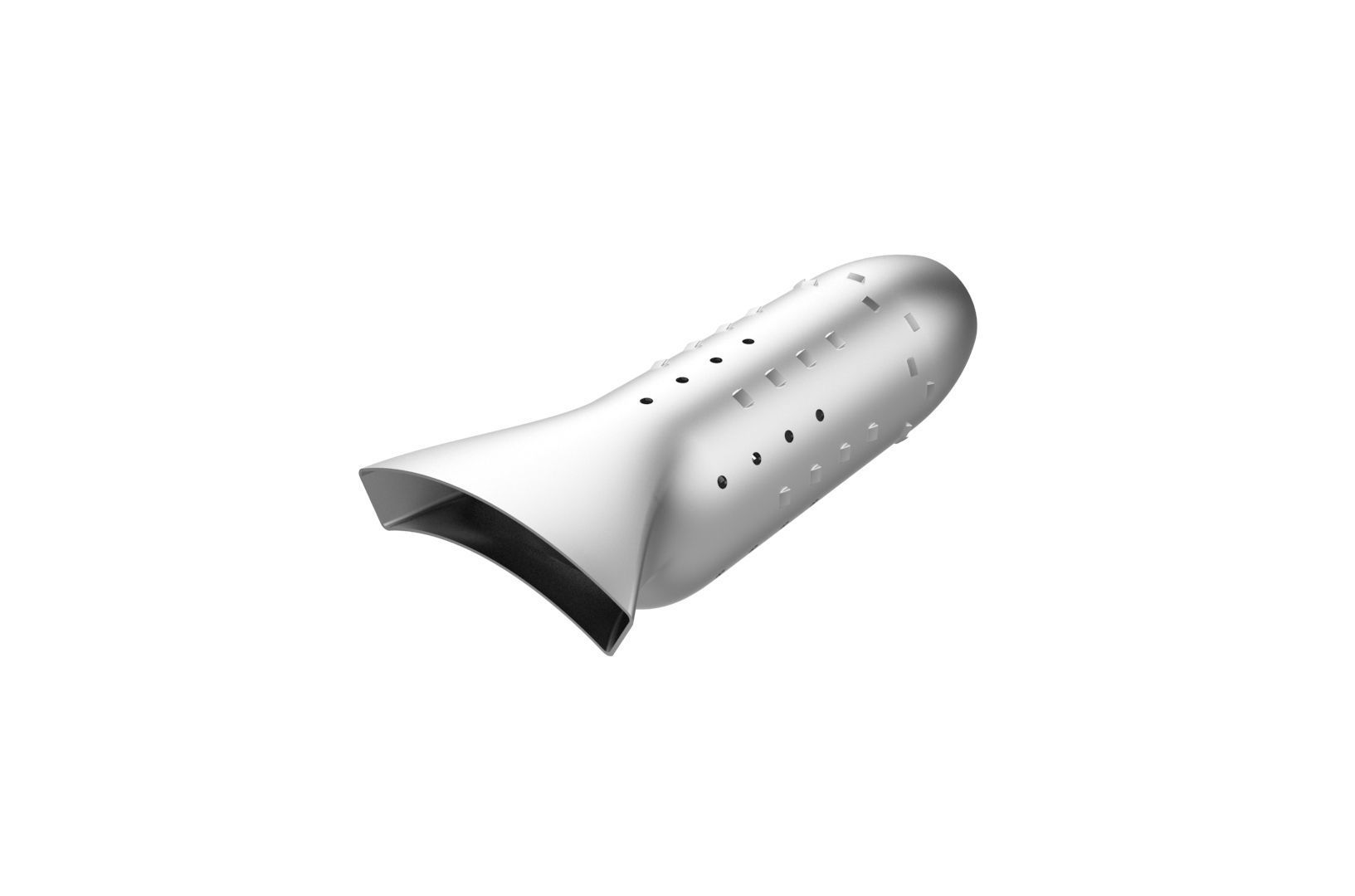 Turbojet engine combustion liner chamber 3D print model_4