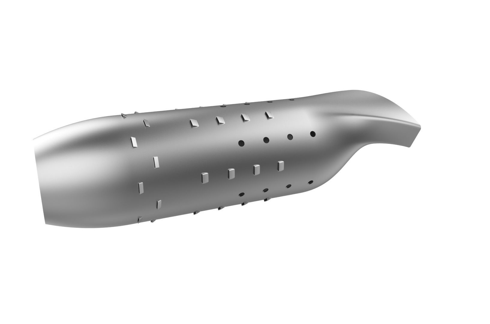 Turbojet engine combustion liner chamber 3D print model_11