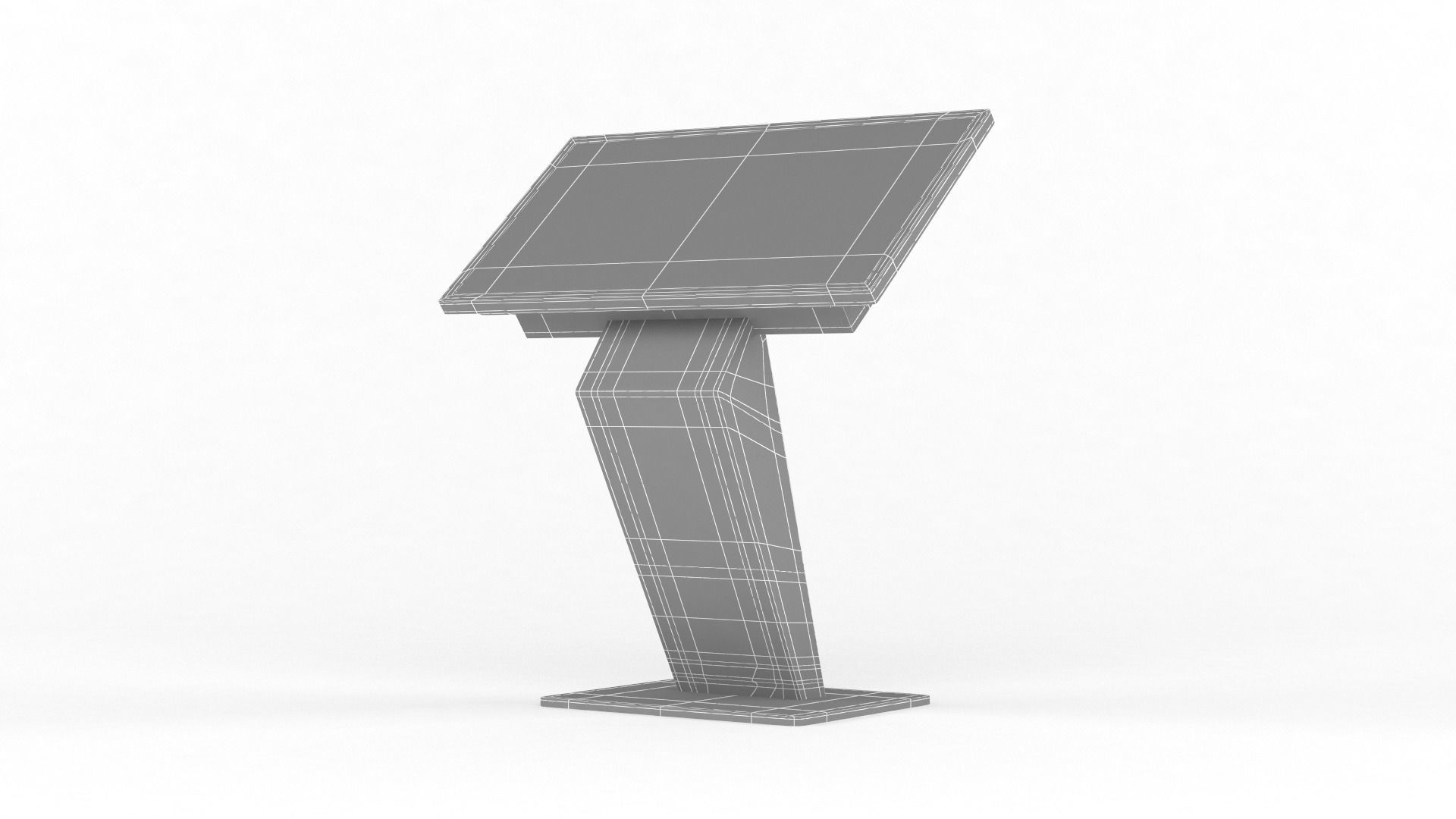 Information Kiosk 3D model_9