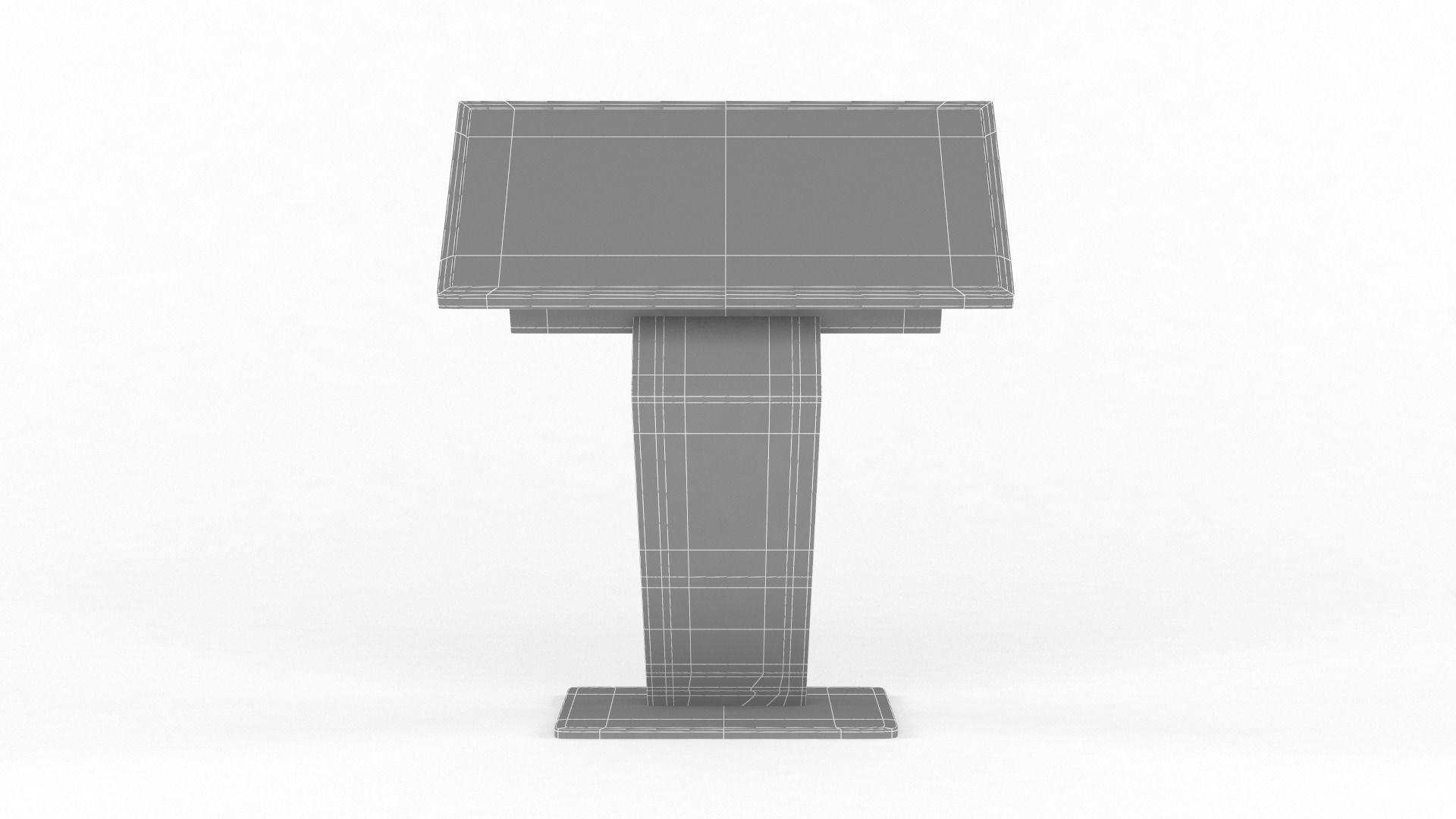 Information Kiosk 3D model_8