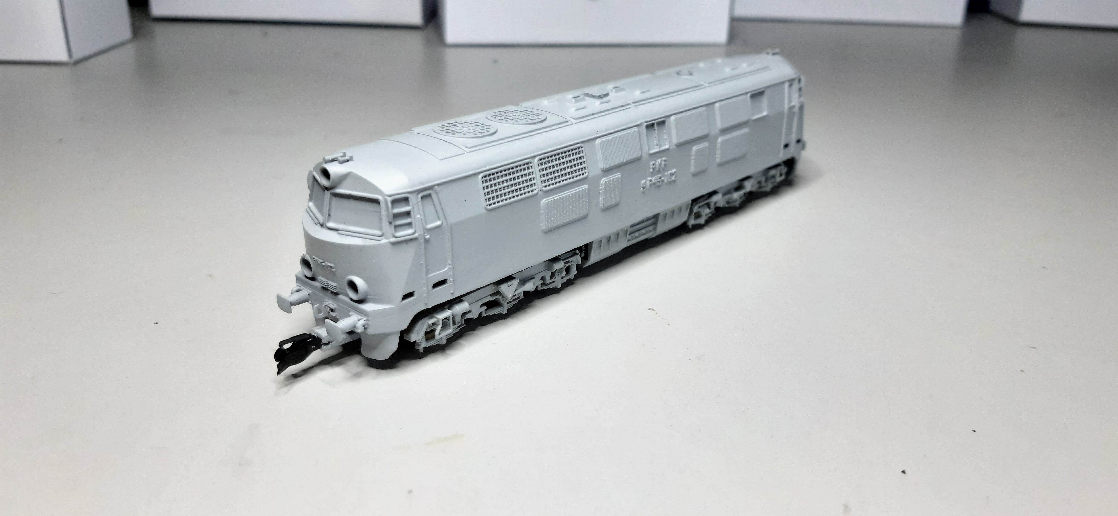 PKP SP45 - TT scale 3D print model_1