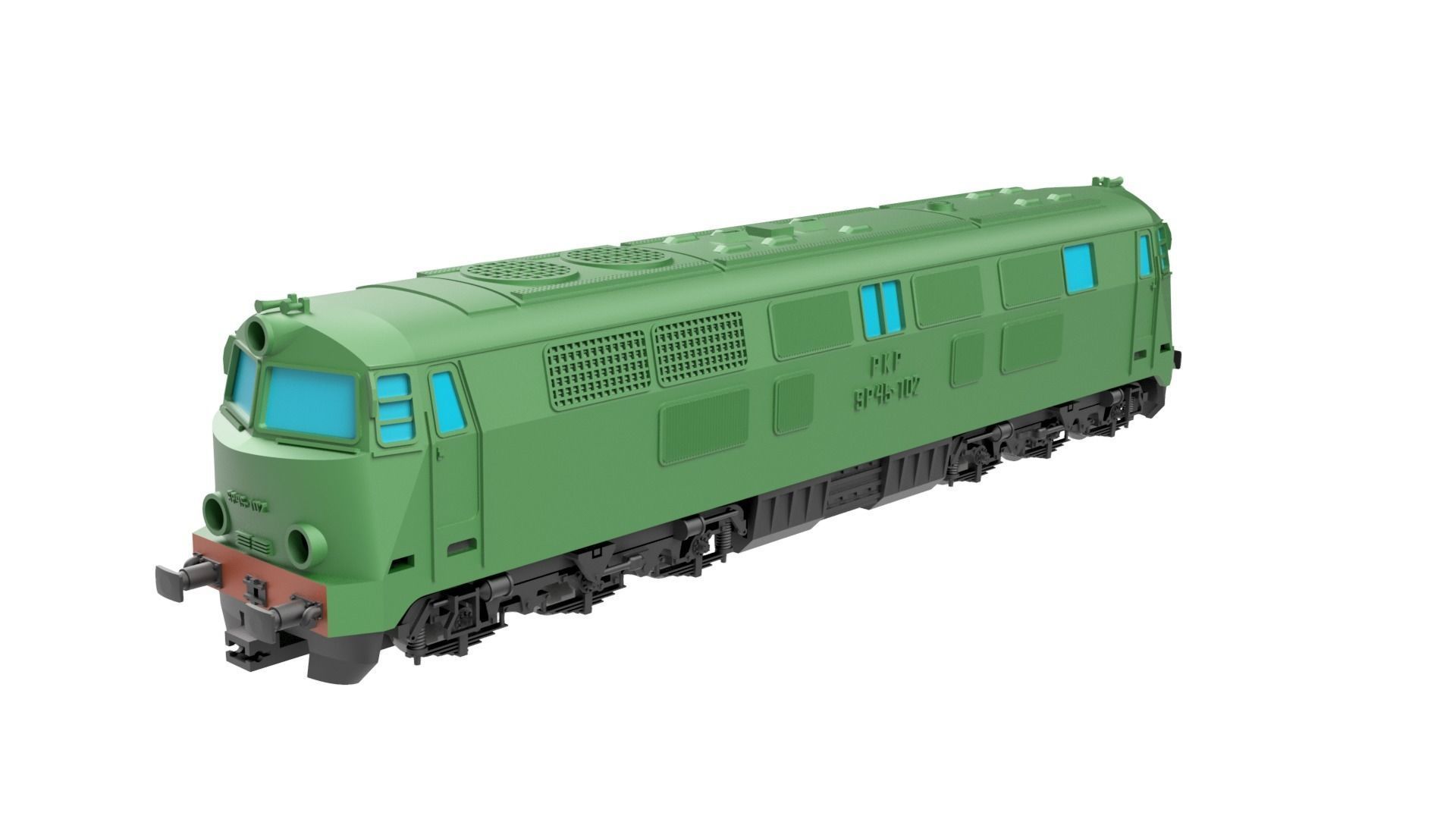 PKP SP45 - TT scale 3D print model_2