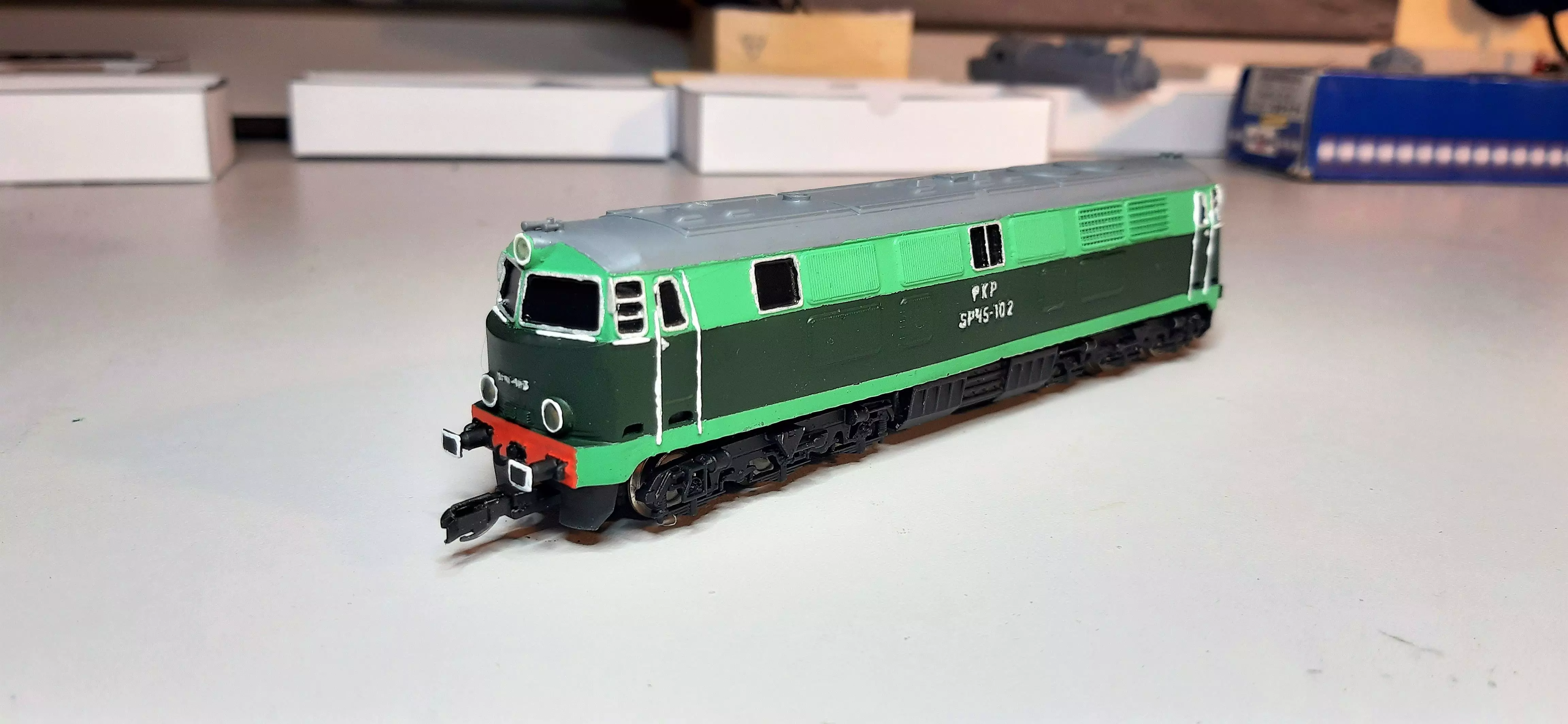 PKP SP45 - TT scale 3D print model_0