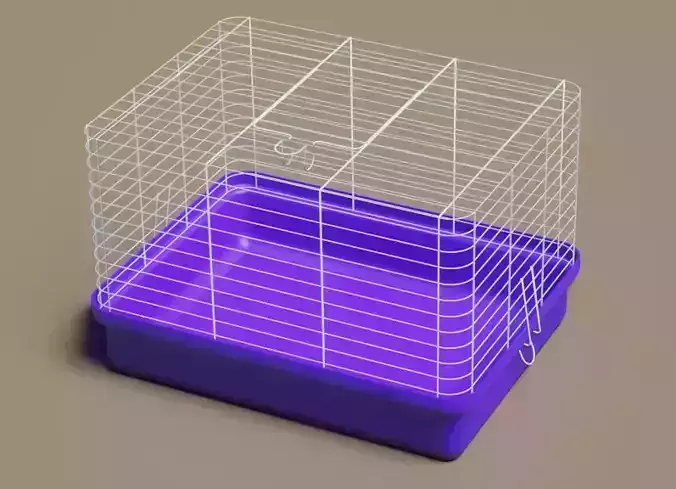 Hamster Cage 3D Model