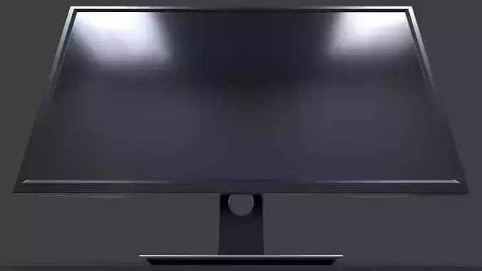 Monitor V01 - High Poly