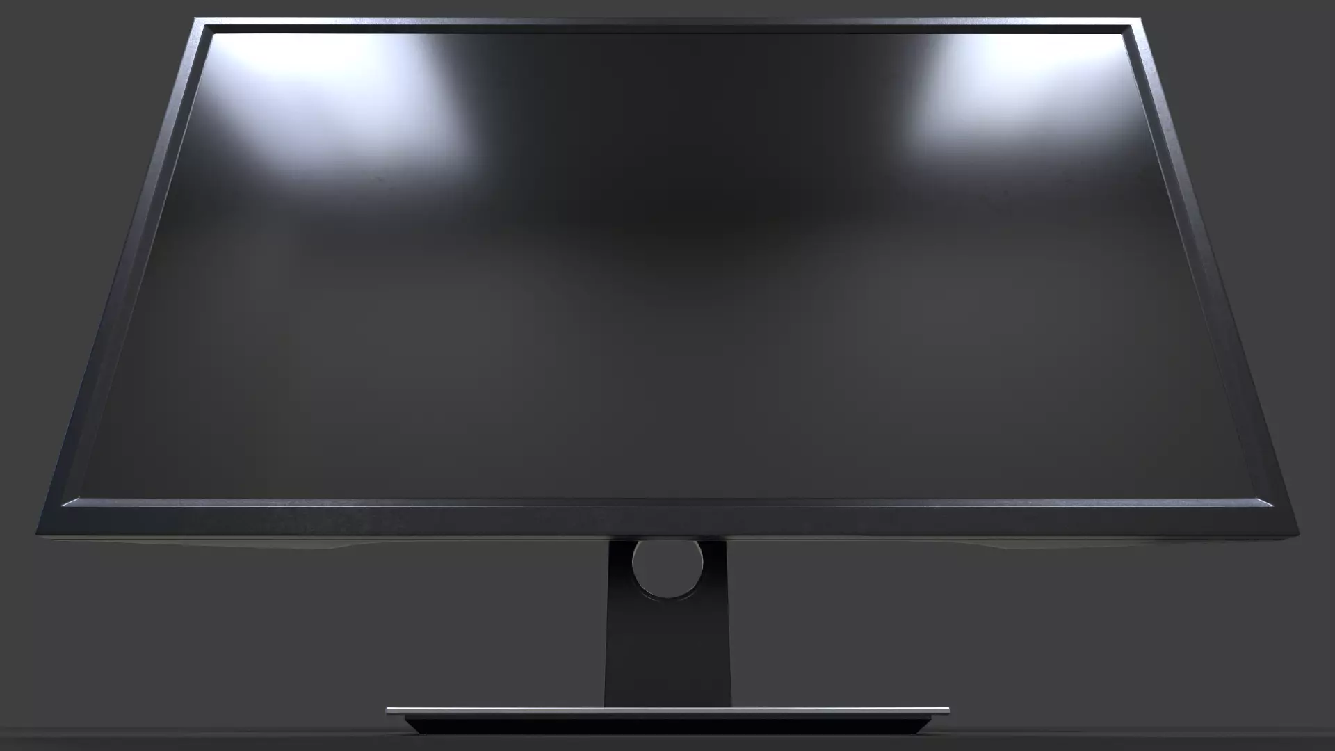 Monitor V01 - High Poly 3D model_0