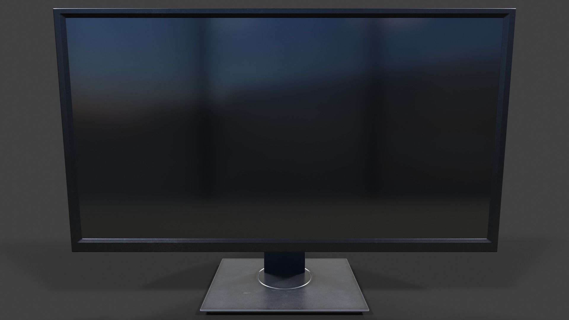 Monitor V01 - High Poly 3D model_1