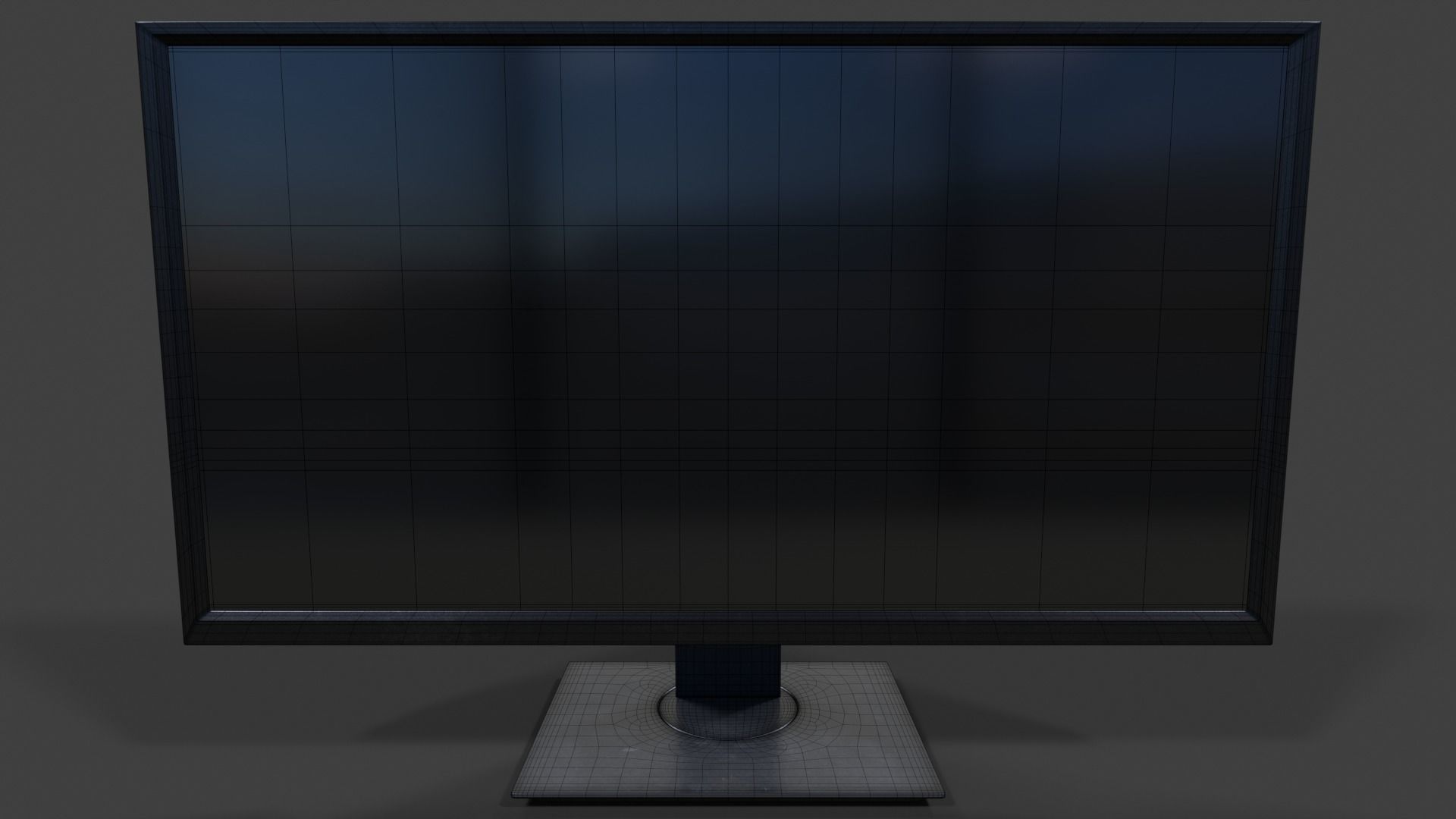 Monitor V01 - High Poly 3D model_2