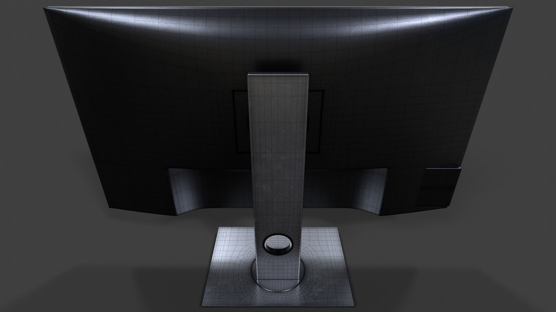 Monitor V01 - High Poly 3D model_7