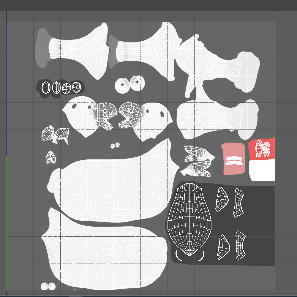 Horse Cartoon 3D model_17