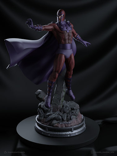  Erik Magnus - Magneto 3D print model