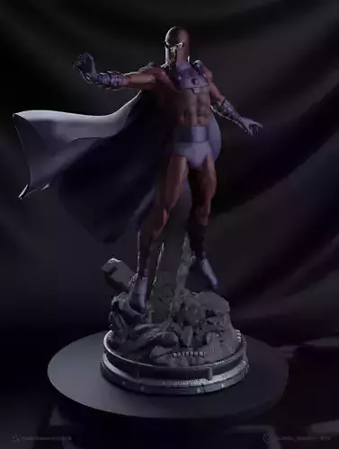  Erik Magnus - Magneto 3D print model