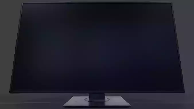 Monitor V02 - High Poly