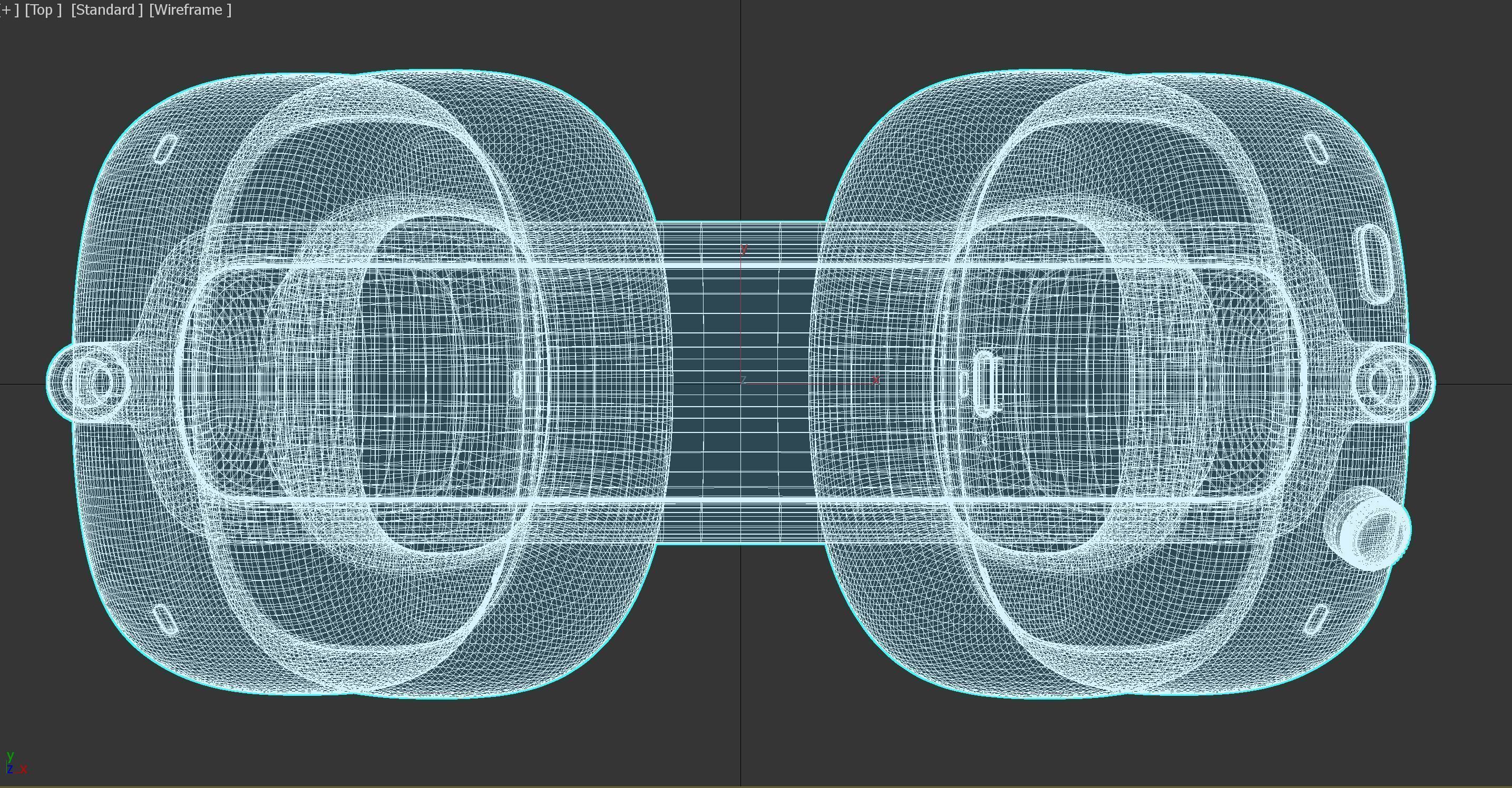 AirPods Max Headphone 3D model_4