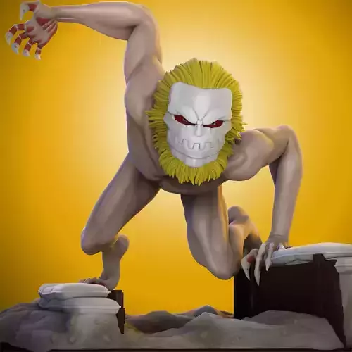 Jaw Titan - Shingeki no Kyojin 3D print model