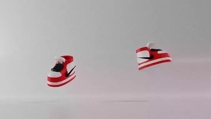 Customizable LowPoly Jordan 1