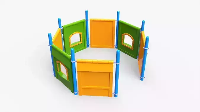 Kids outdoor playground 01