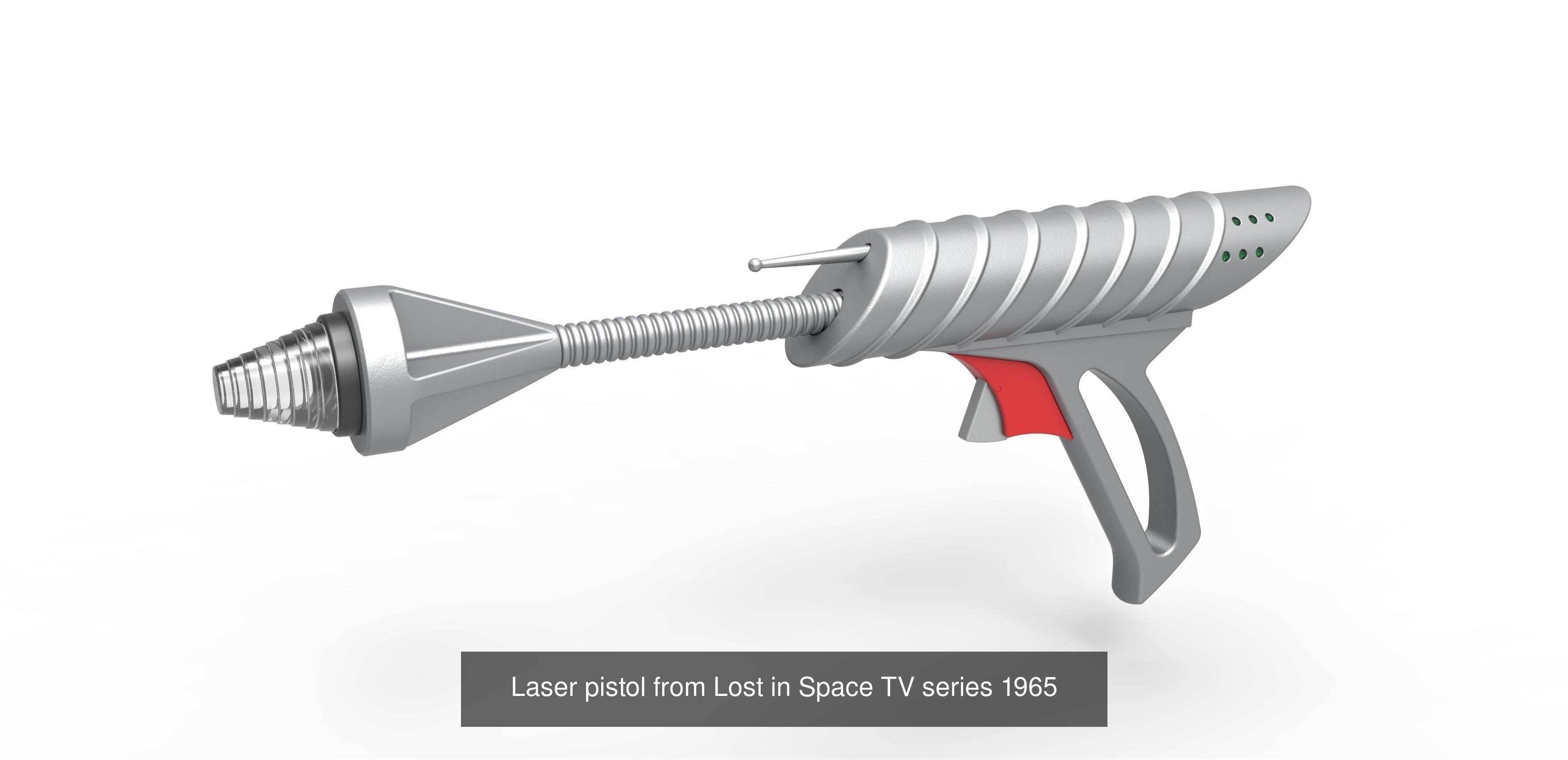 Laser pistols from Lost in Space 1965 TV series 3D Model Collection_1