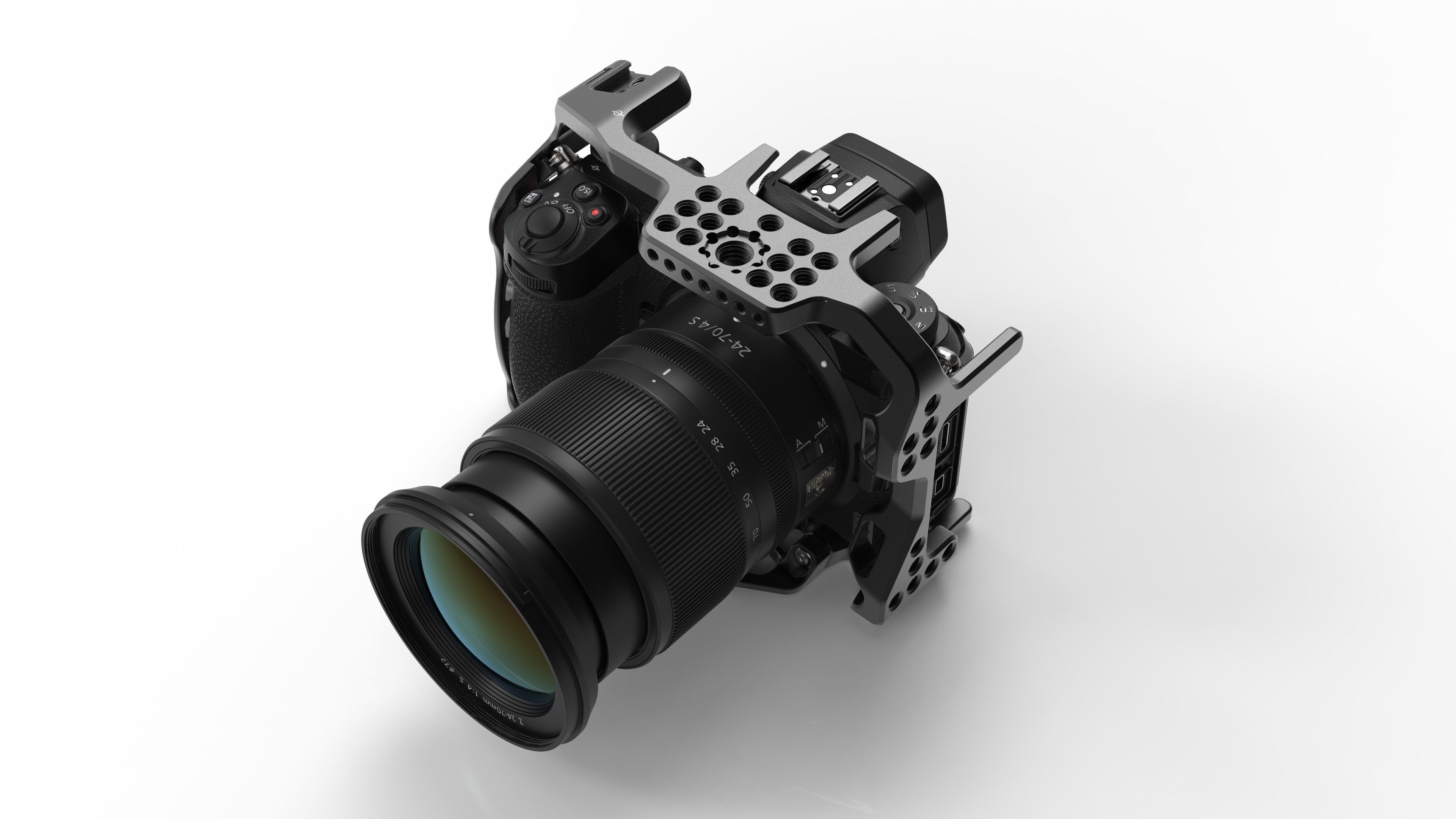 Cage for Camera Nikon Z7 CAD CNC 3D 3D print model_24