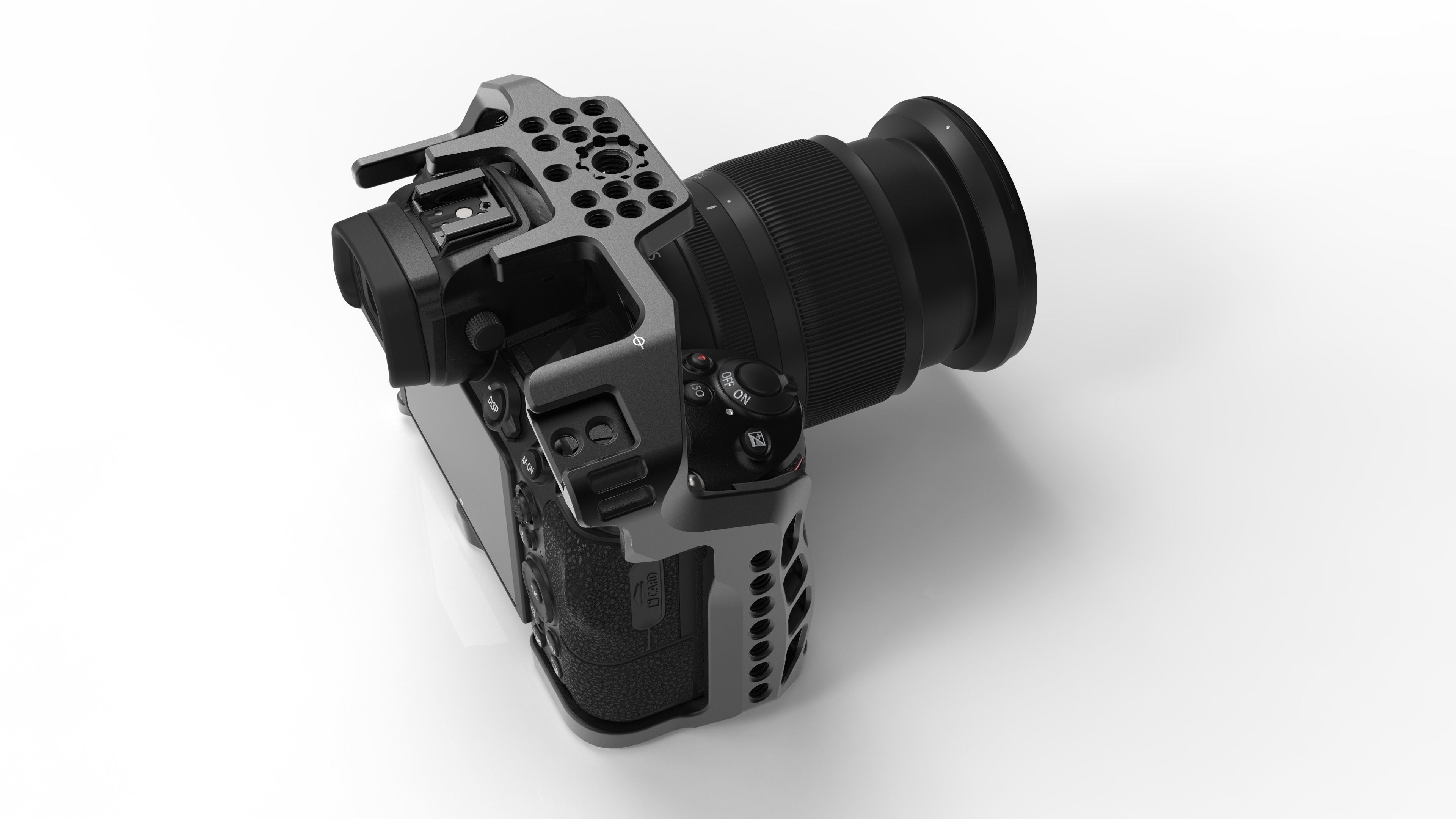 Cage for Camera Nikon Z7 CAD CNC 3D 3D print model_2
