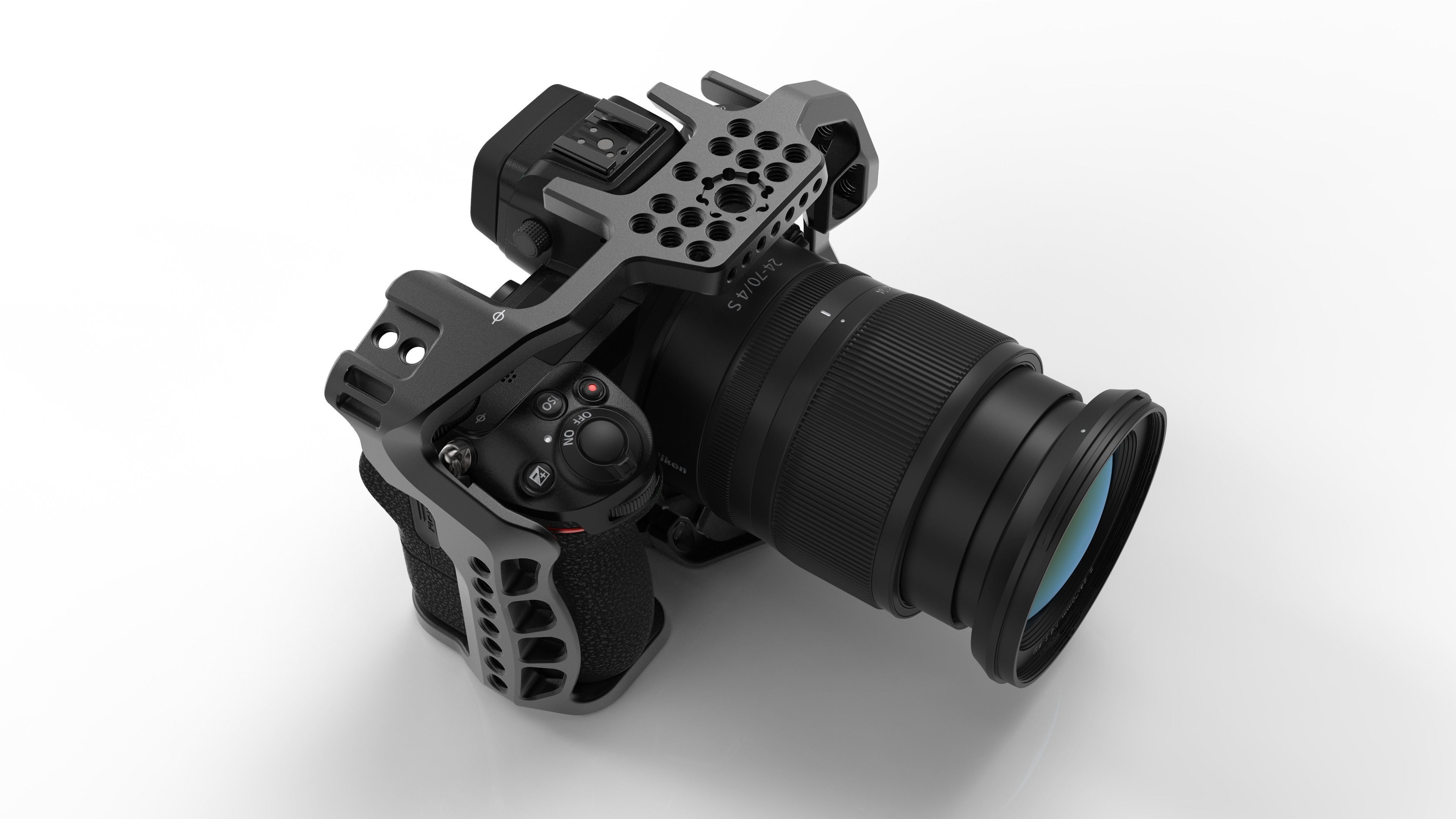 Cage for Camera Nikon Z7 CAD CNC 3D 3D print model_0