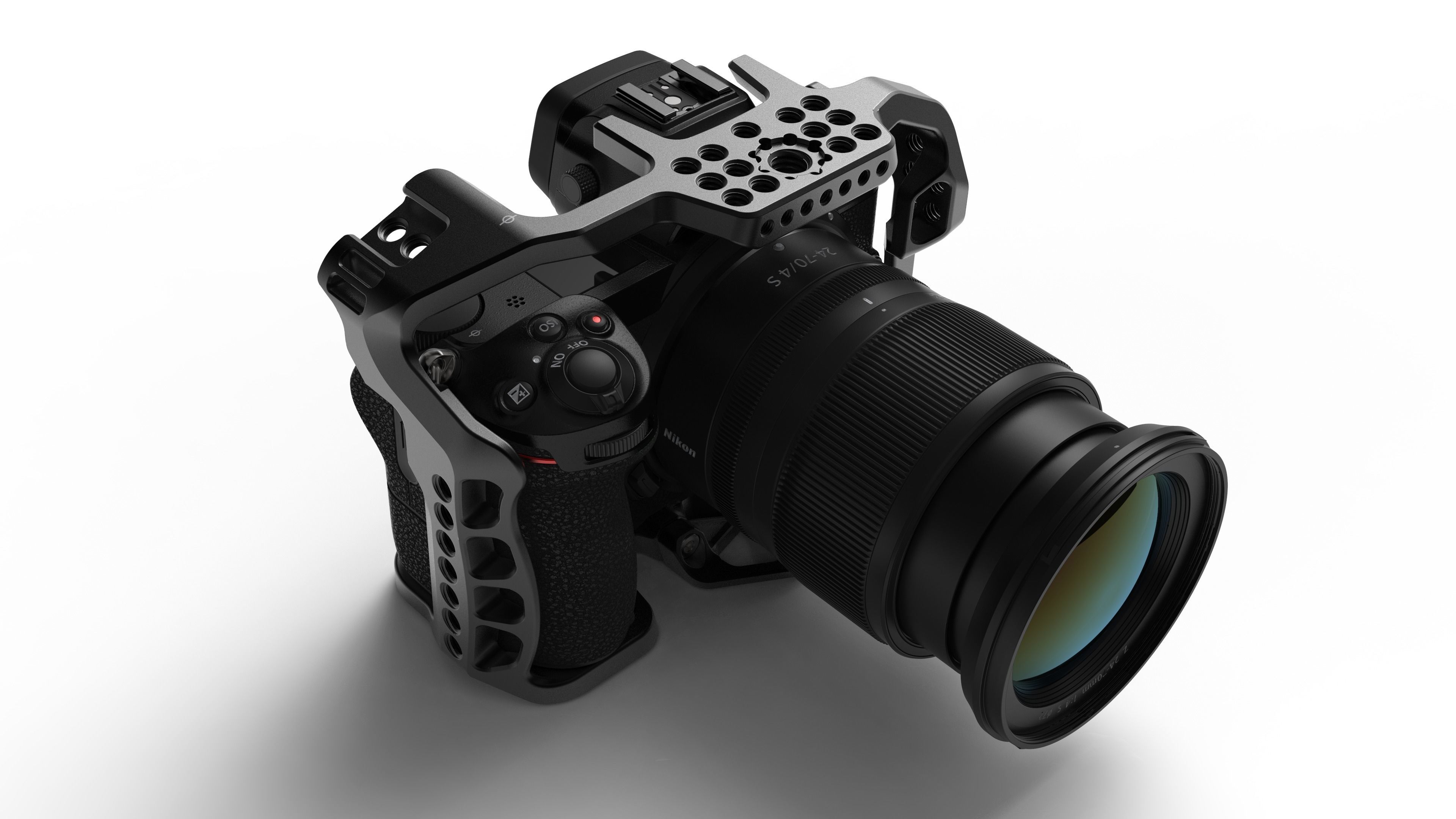 Cage for Camera Nikon Z7 CAD CNC 3D 3D print model_23