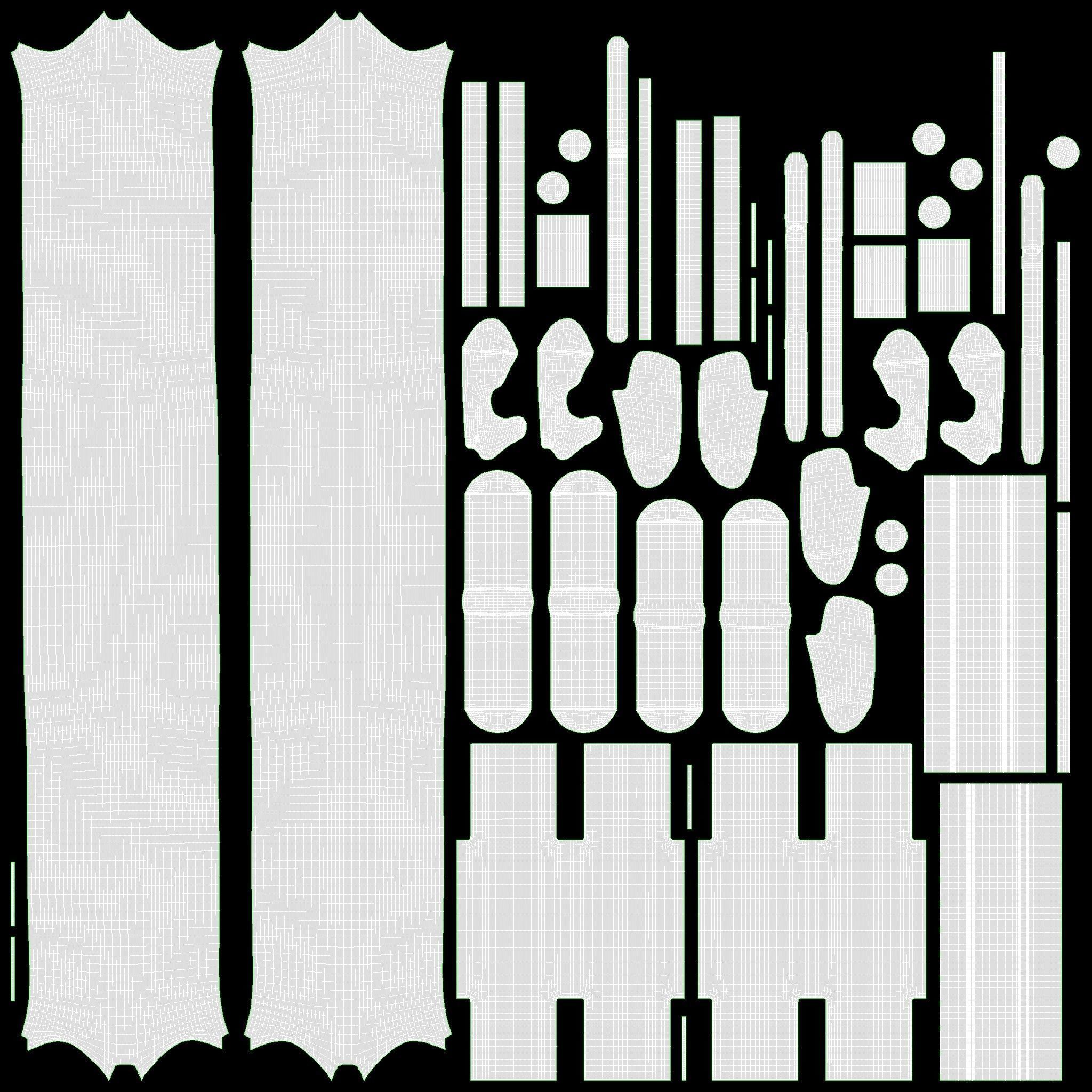 Climbing carabiners oval shape 3D model_9