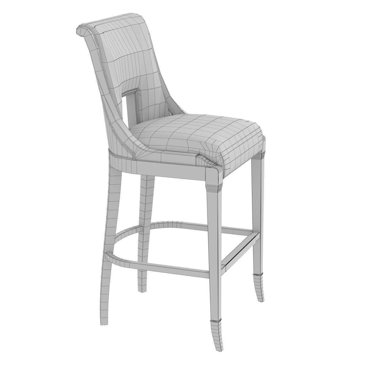 IN GOOD TASTE BAR STOOL by Caracole 3D model_7