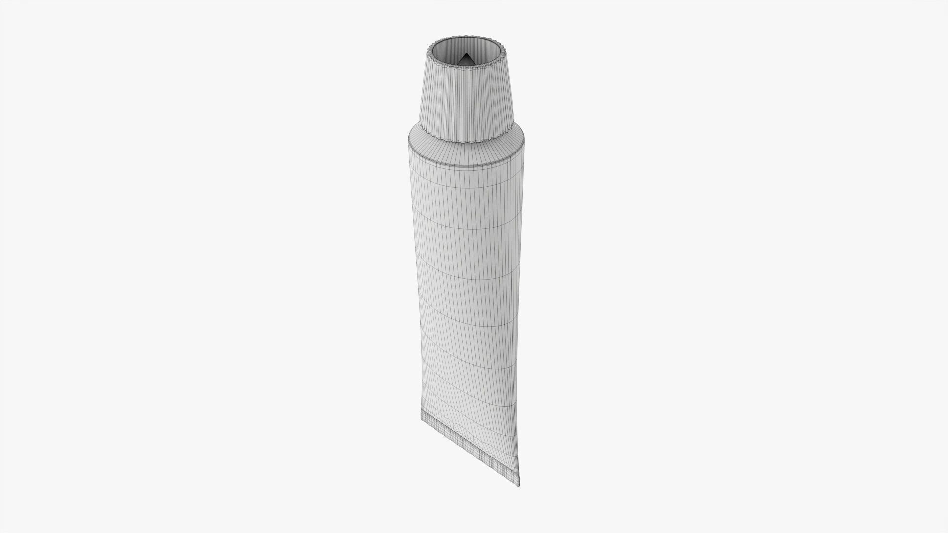 Paint tin tube 01 3D model_8