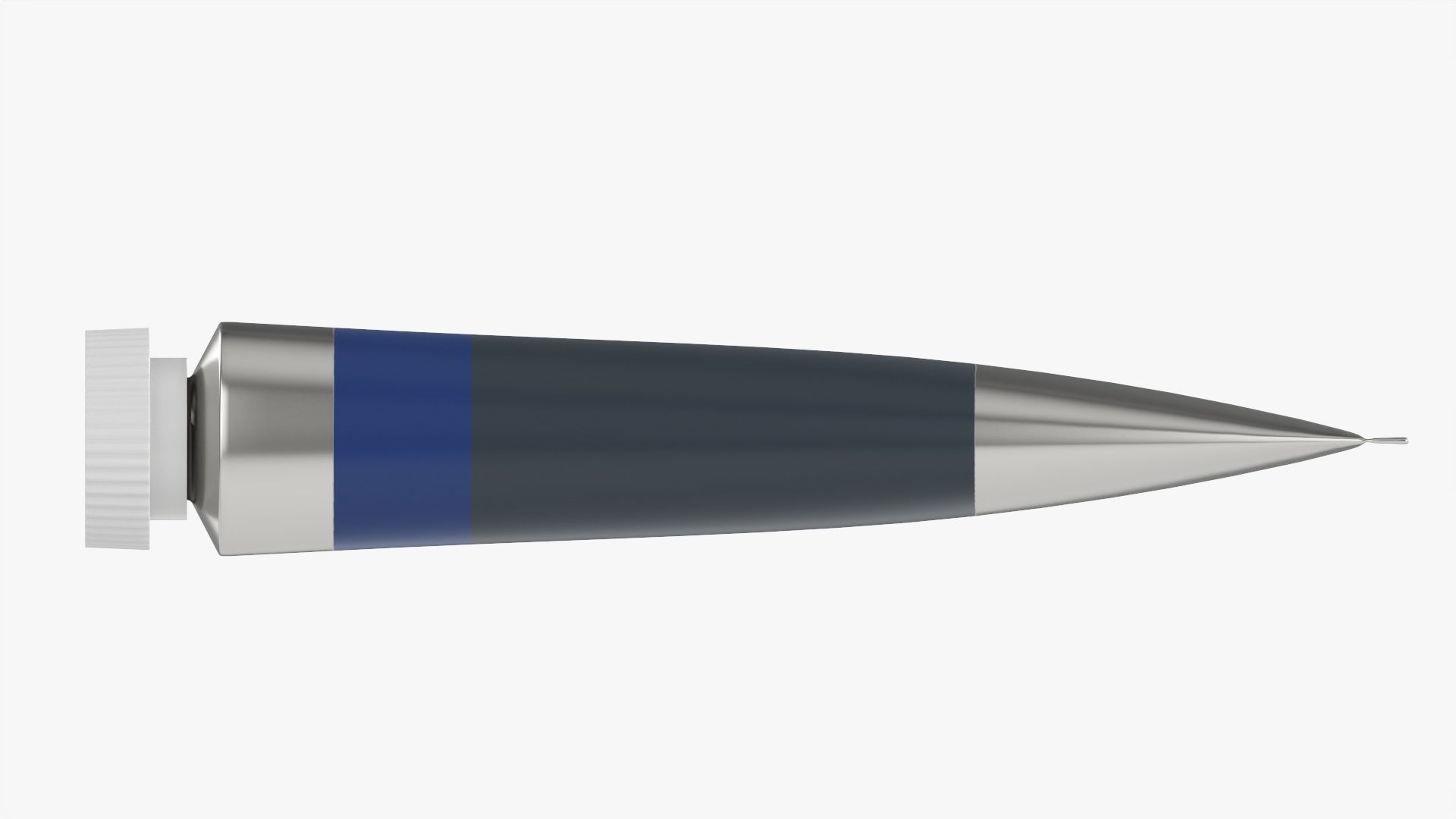 Paint tin tube 02 3D model_6