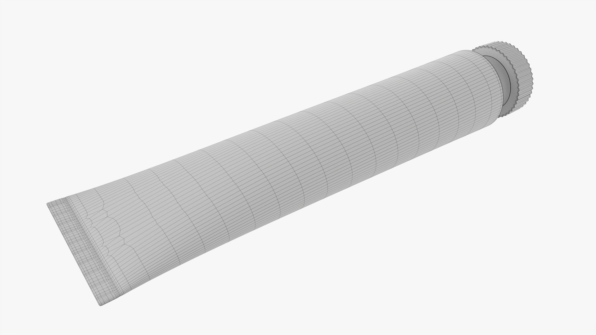 Paint tin tube 02 3D model_8