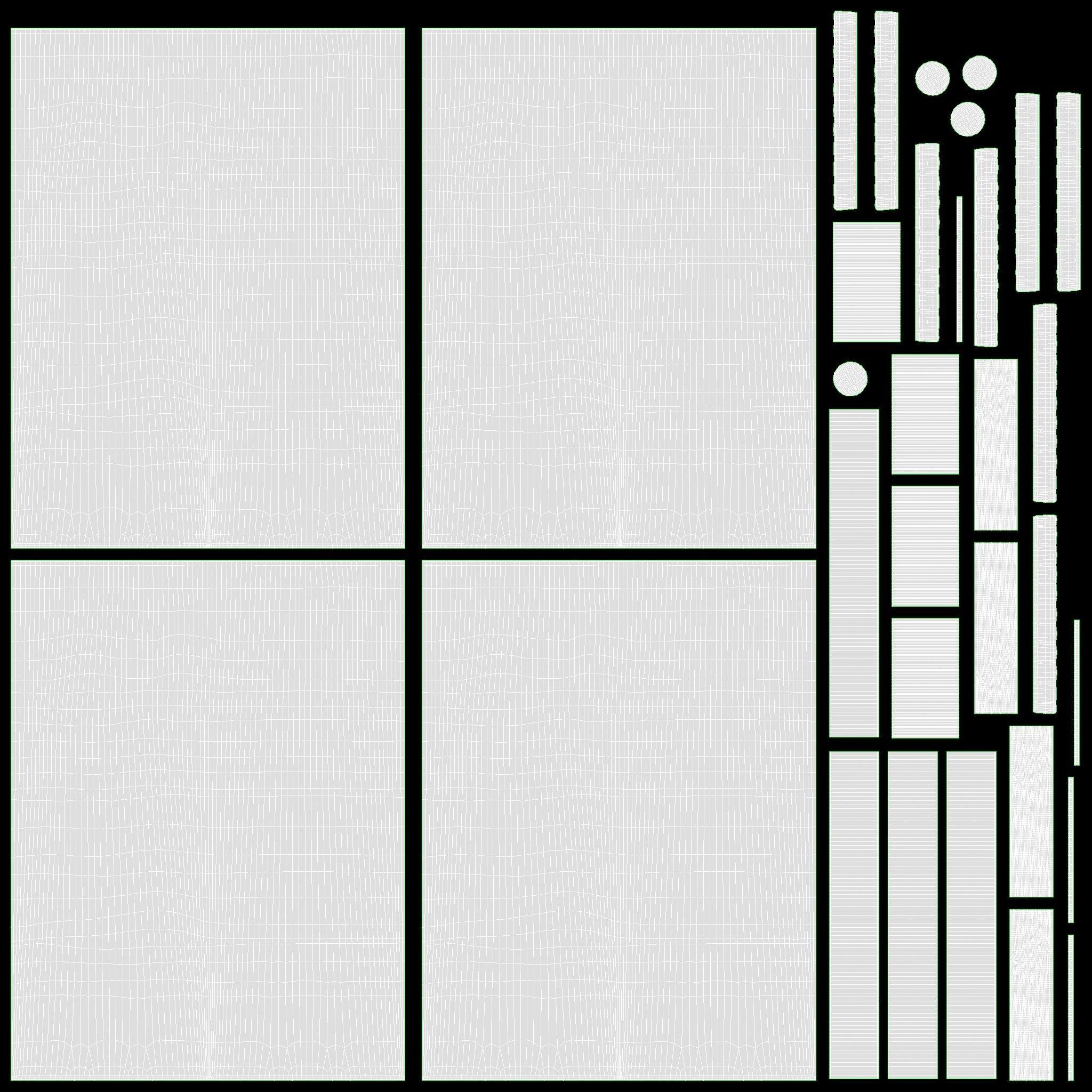 Tin paint tubes opened 3D model_13