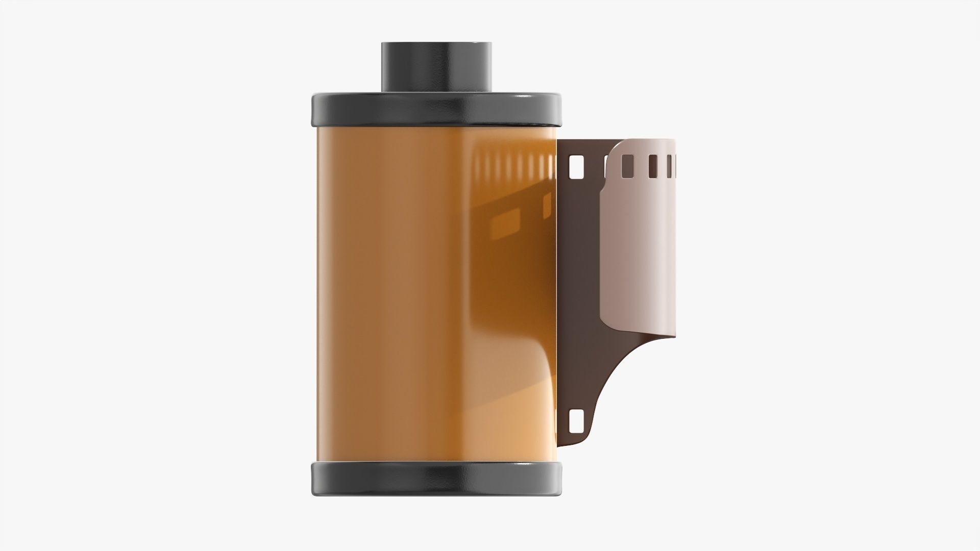Photographic film cassette 3D model_4