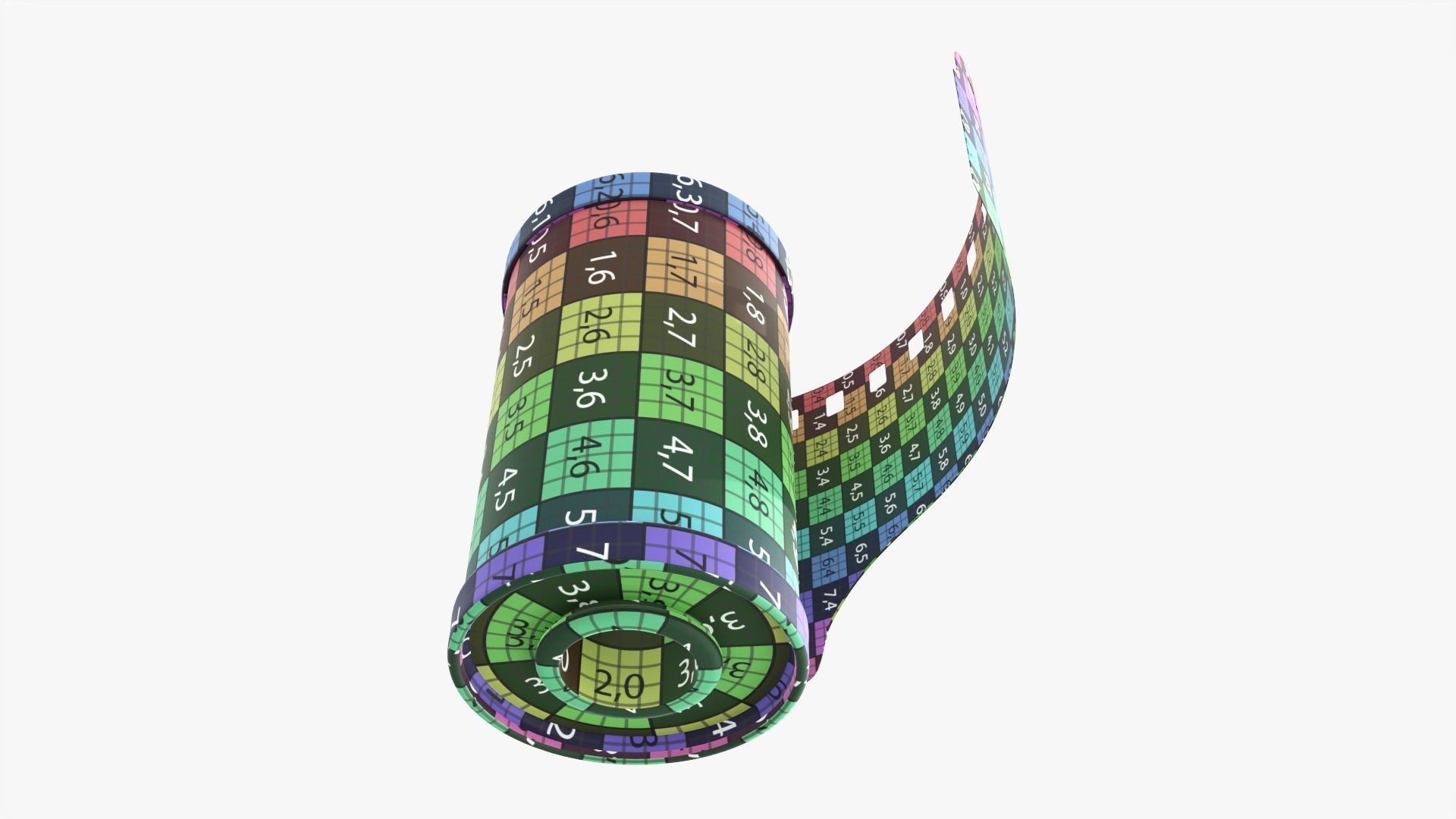 Photographic film cassette 3D model_11