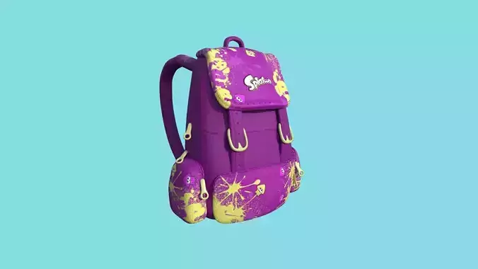 Splatoon Backpack - Character Fashion Design