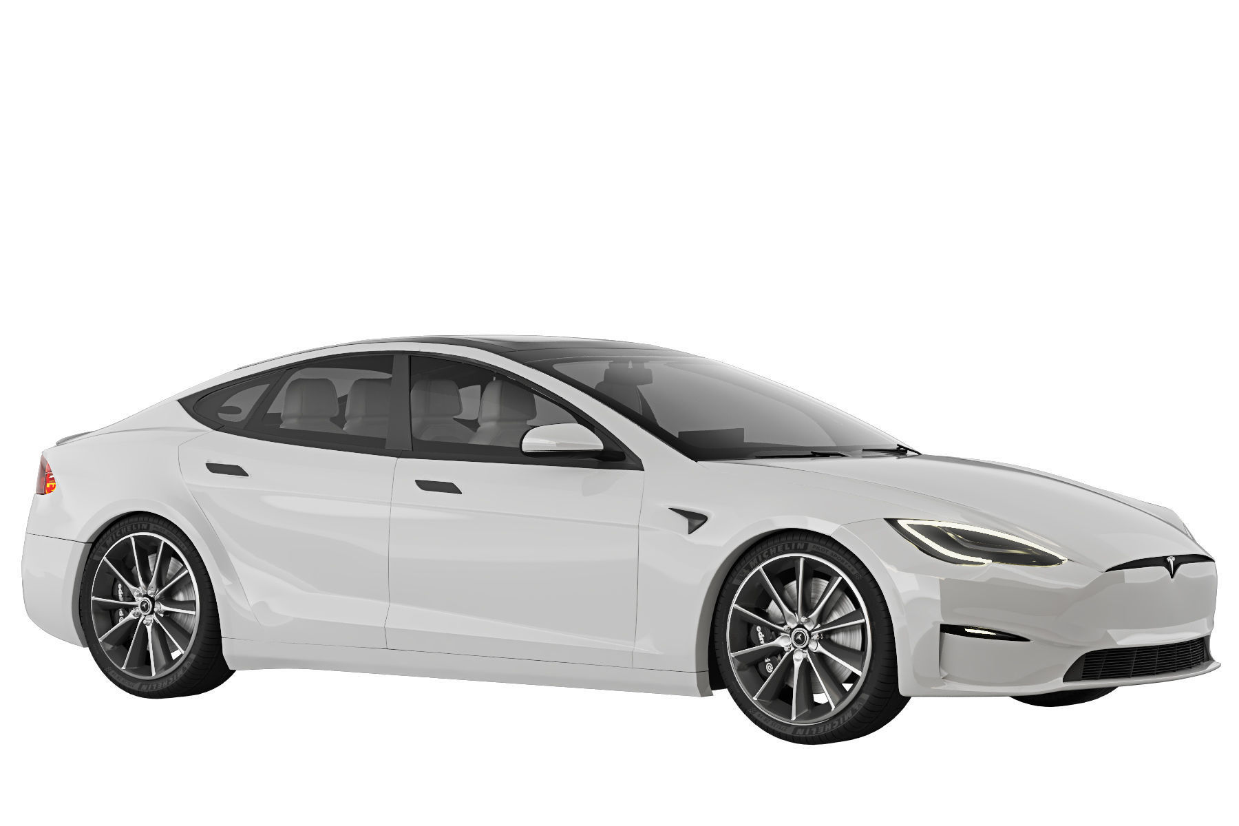 Tesla Model S Plaid 2021 3D model_12