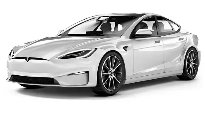 Tesla Model S Plaid 2021 3D model