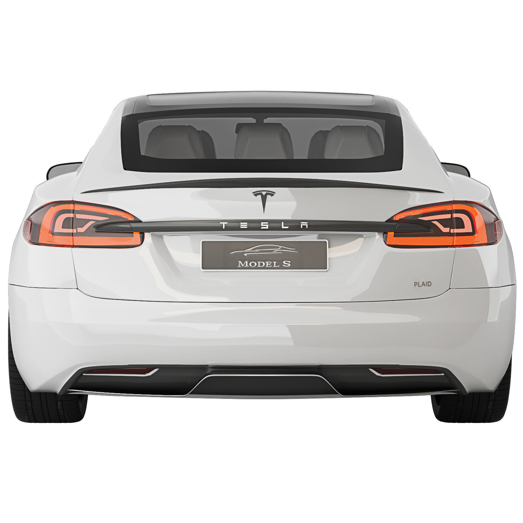 Tesla Model S Plaid 2021 3D model_14