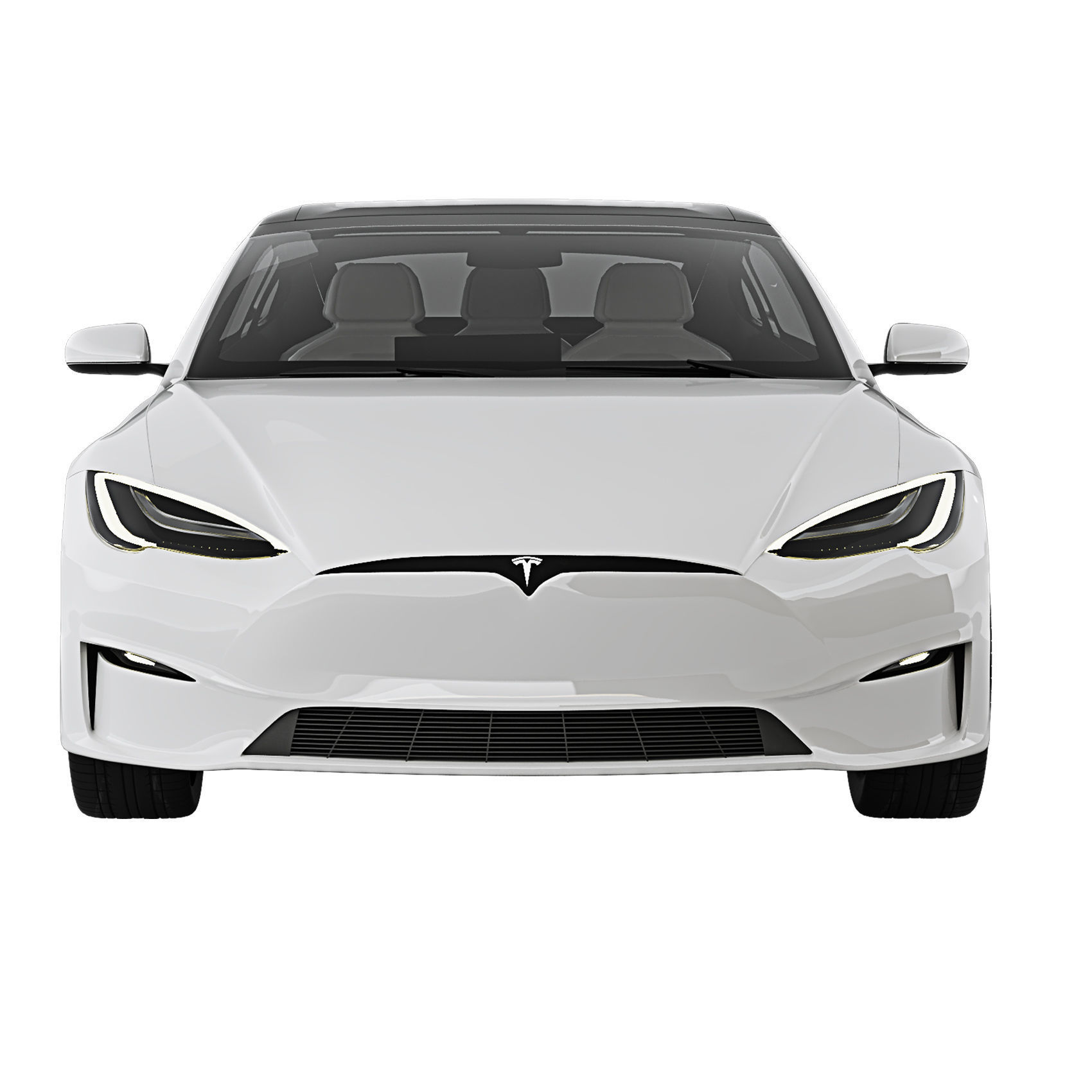 Tesla Model S Plaid 2021 3D model_13