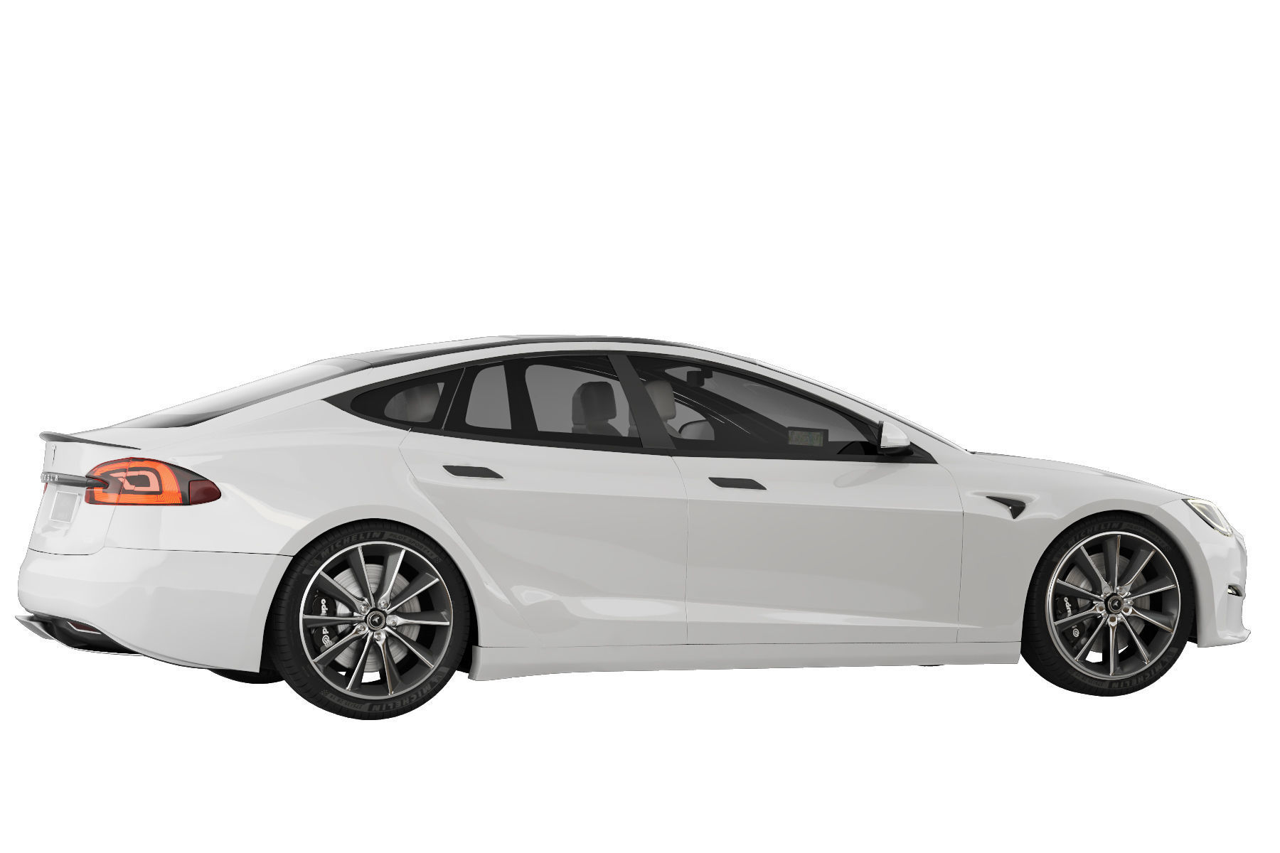 Tesla Model S Plaid 2021 3D model_11