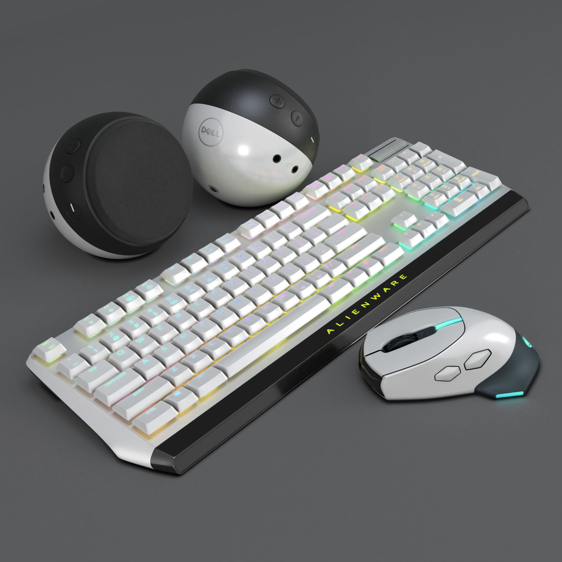 Alienware Aurora r11 computer 3D model_5