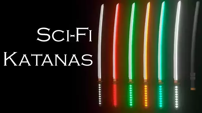 SciFi katanas