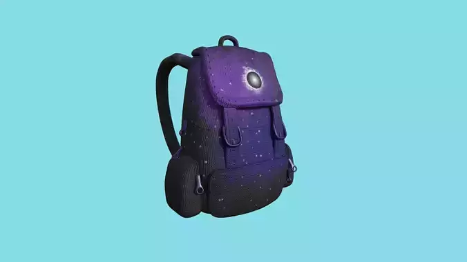Galaxy Stars Backpack - Character Fashion Design