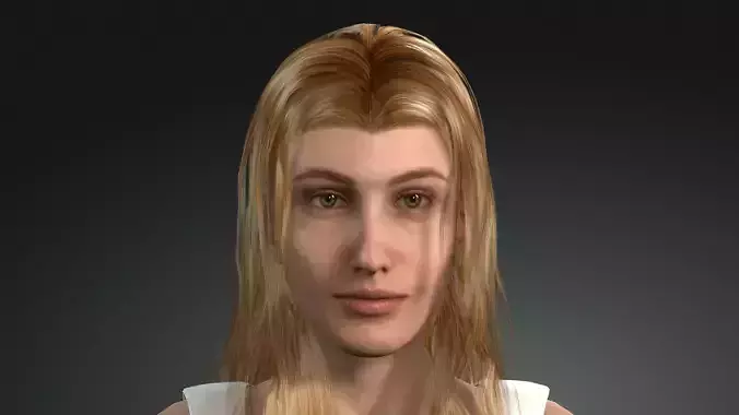 Woman 2 | 3D model - 3D model önizlemesi