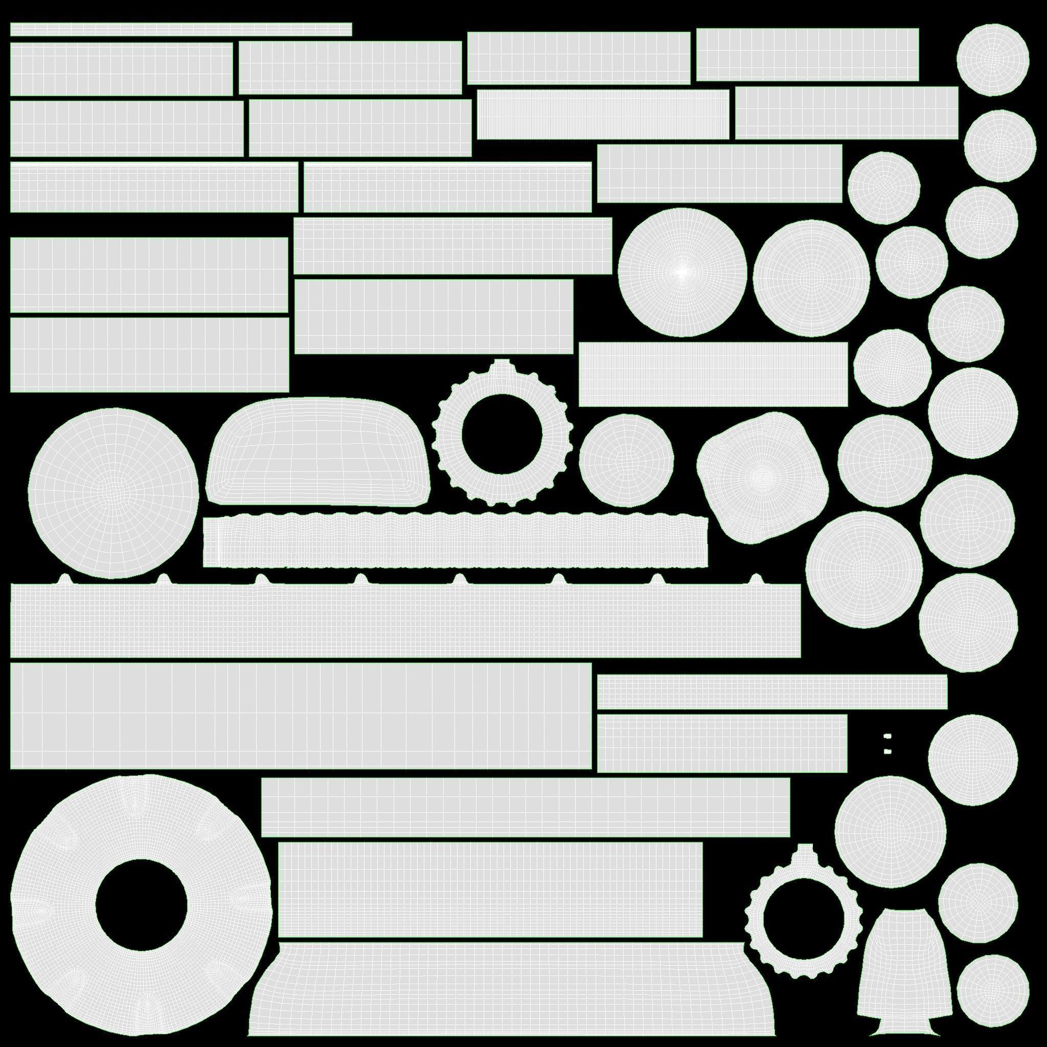 DSLR camera body close 3D model_33