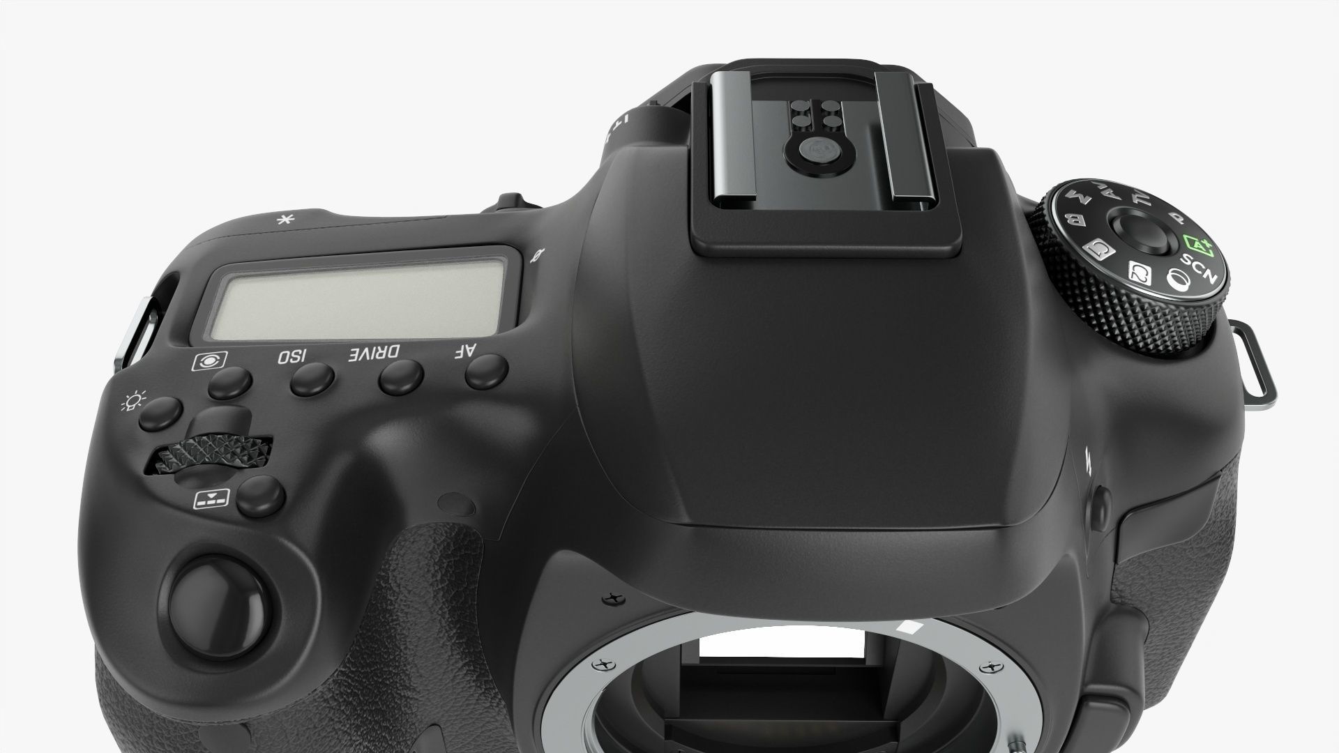 DSLR camera body close 3D model_5