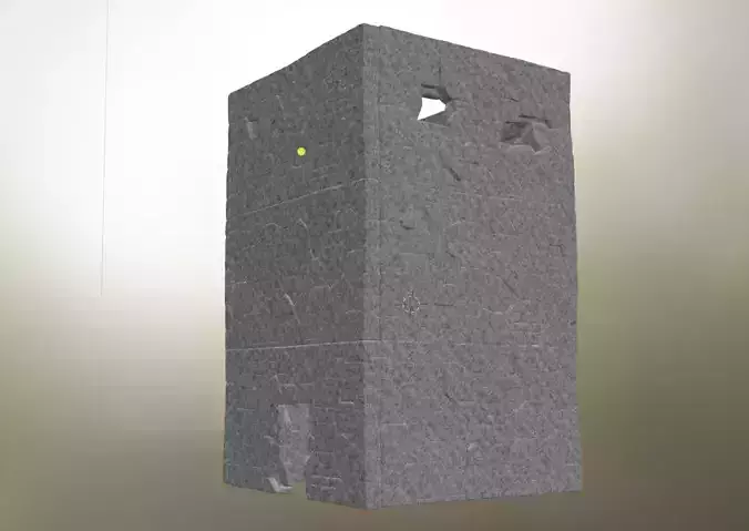 Medieval Stone Tower 3D