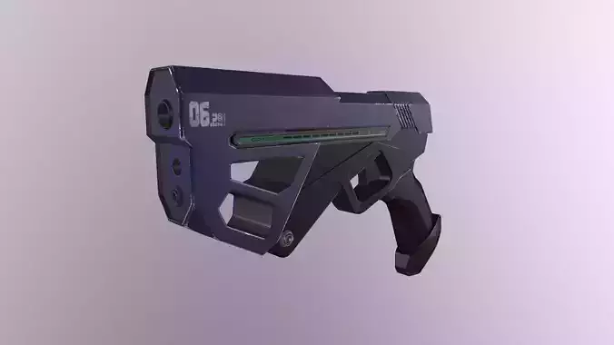 SCI-FI police large-caliber pistol