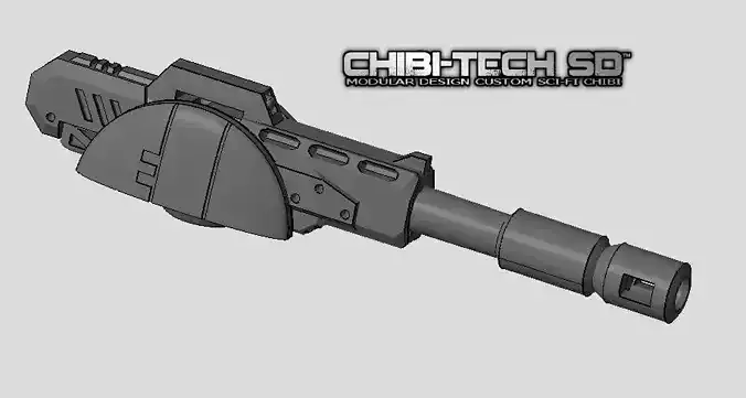 CHIBI-TECH SD - BURLEIGH-II-SOLO          3D print model